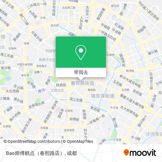 Bao师傅糕点（春熙路店）地图