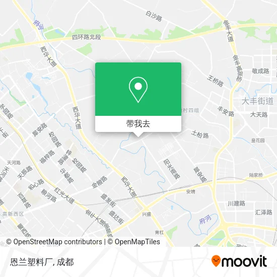 恩兰塑料厂地图
