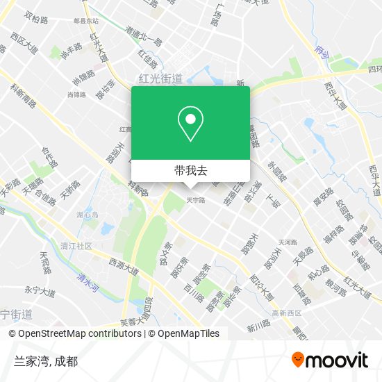 兰家湾地图