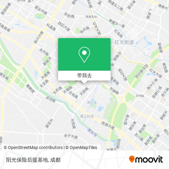 阳光保险后援基地地图