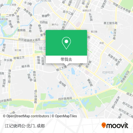 江记烧鸡公-北门地图
