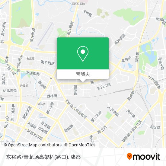 东裕路/青龙场高架桥(路口)地图