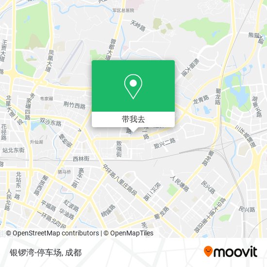 银锣湾-停车场地图