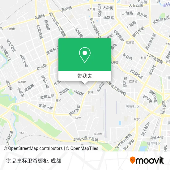 御品皇标卫浴橱柜地图