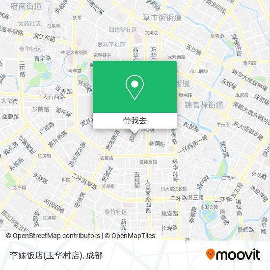 李妹饭店(玉华村店)地图