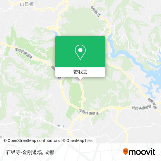 石经寺-金刚道场地图