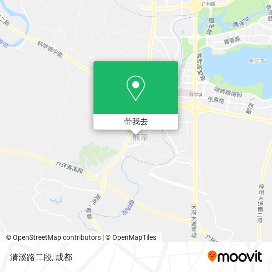 清溪路二段地图