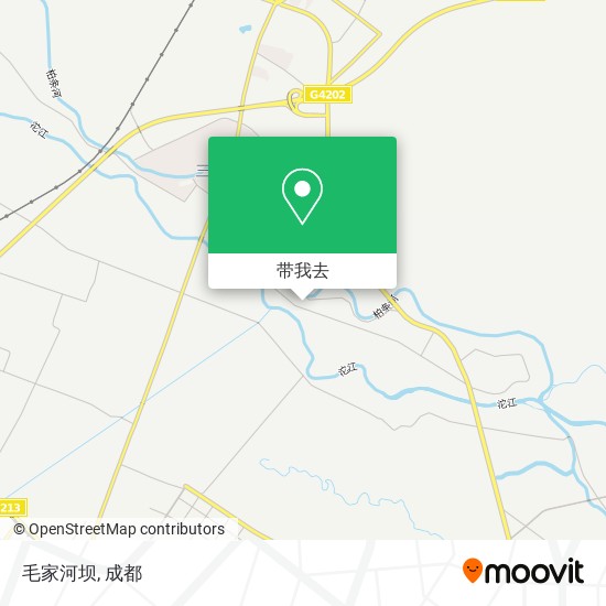 毛家河坝地图