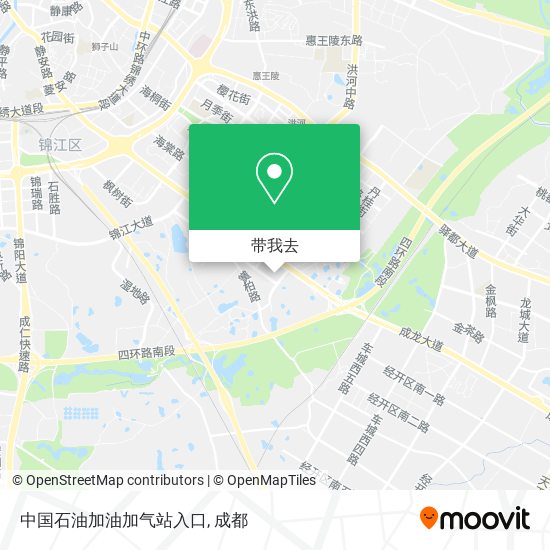 中国石油加油加气站入口地图