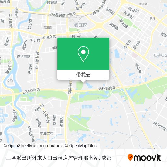 三圣派出所外来人口出租房屋管理服务站地图