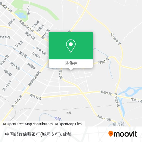 中国邮政储蓄银行(城厢支行)地图