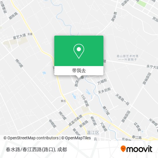 春水路/春江西路(路口)地图