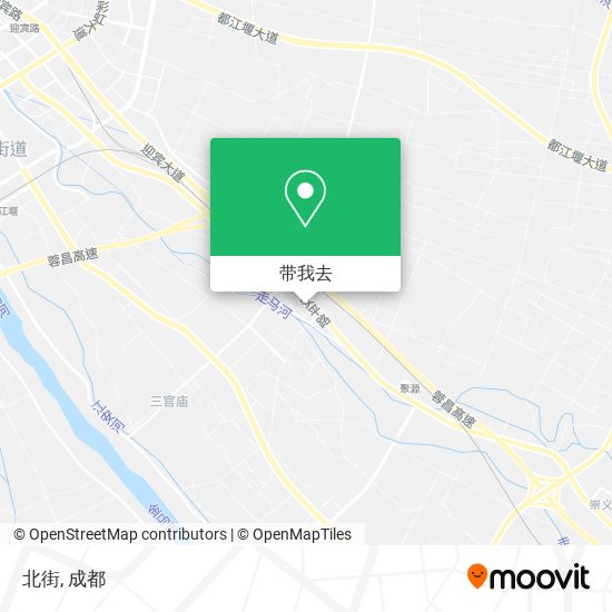 北街地图