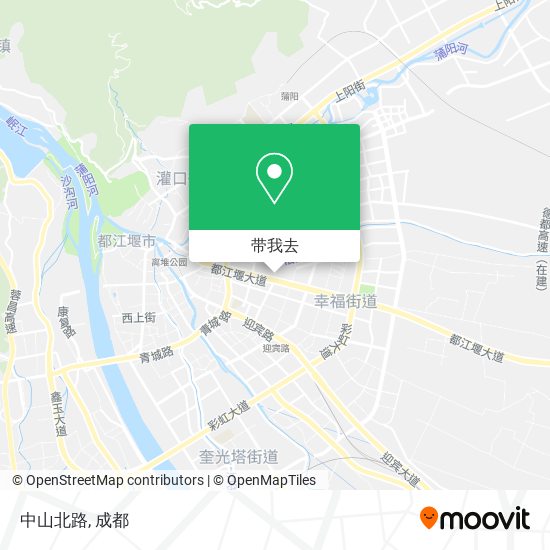 中山北路地图