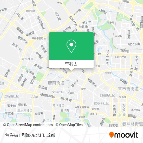 营兴街1号院-东北门地图