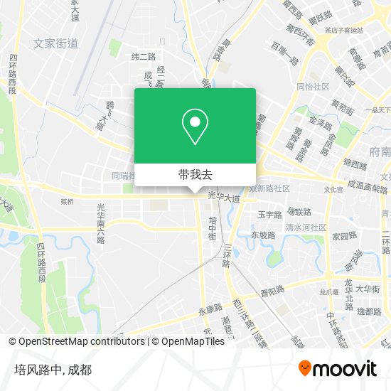 培风路中地图