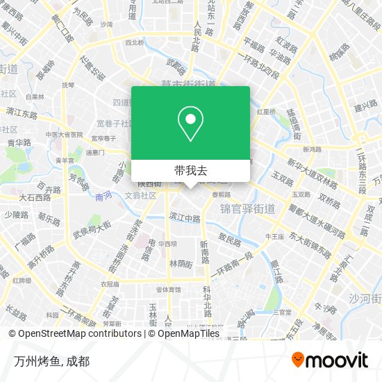 万州烤鱼地图
