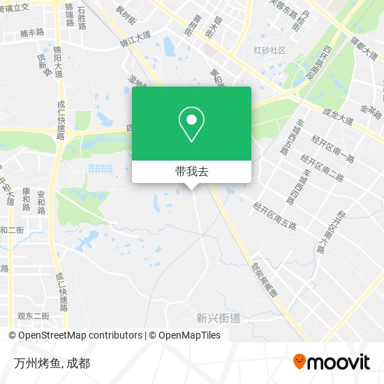 万州烤鱼地图