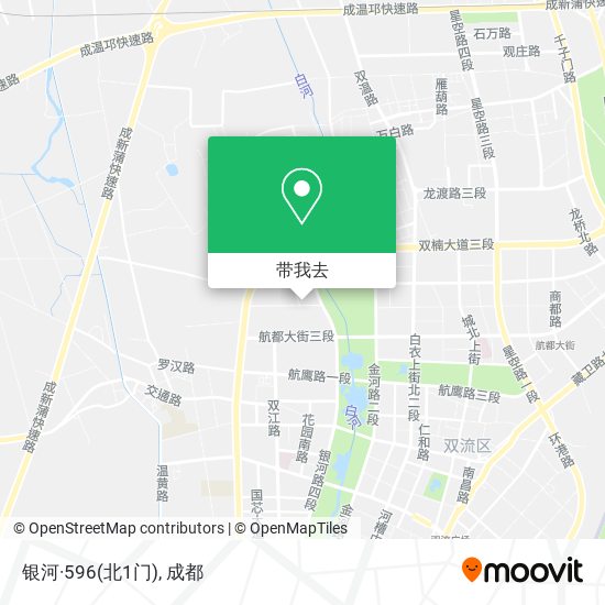 银河·596(北1门)地图