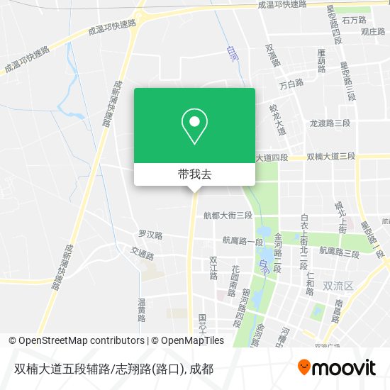 双楠大道五段辅路/志翔路(路口)地图