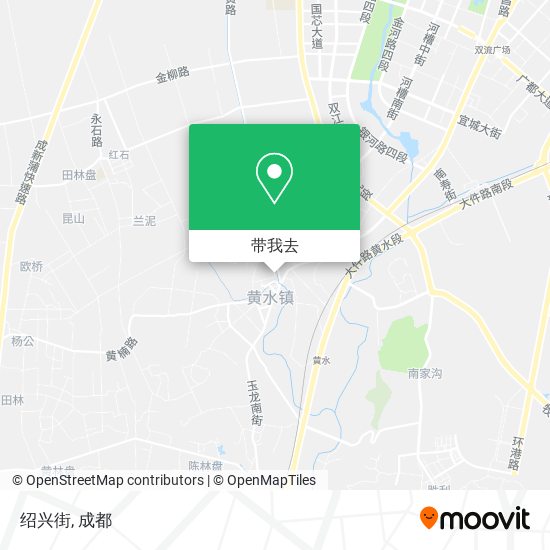 绍兴街地图