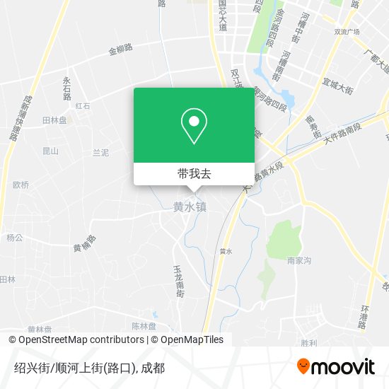 绍兴街/顺河上街(路口)地图