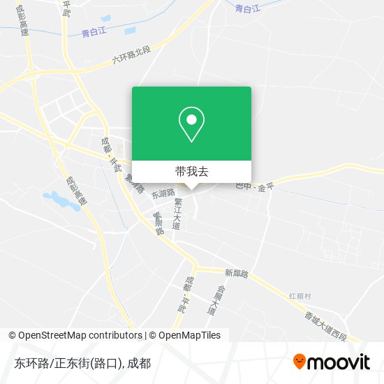 东环路/正东街(路口)地图