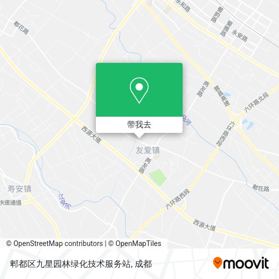 郫都区九星园林绿化技术服务站地图