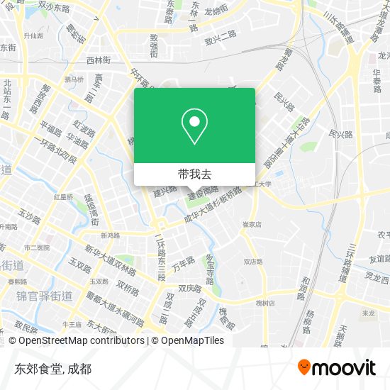 东郊食堂地图