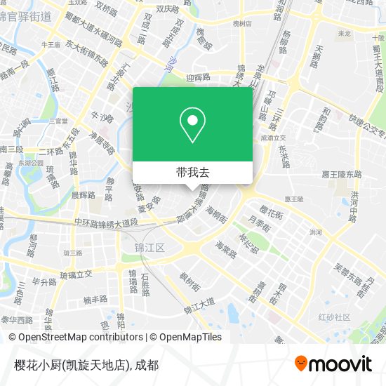 樱花小厨(凯旋天地店)地图