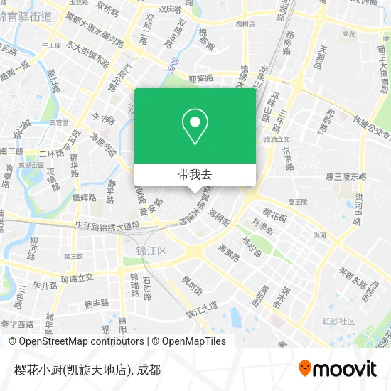 樱花小厨(凯旋天地店)地图