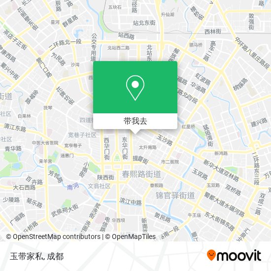 玉带家私地图