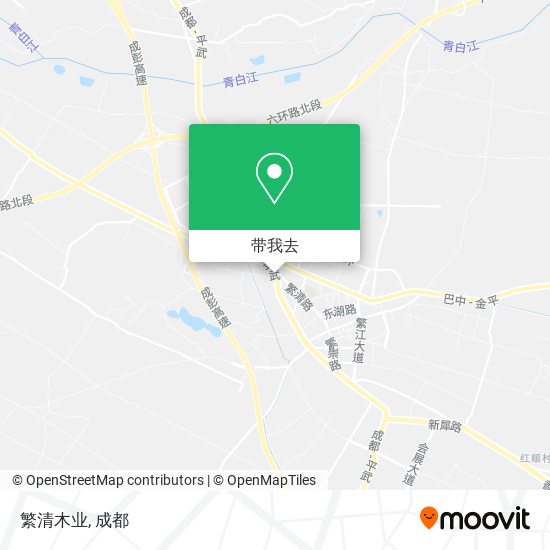 繁清木业地图