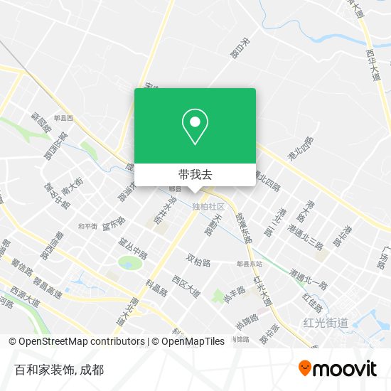 百和家装饰地图