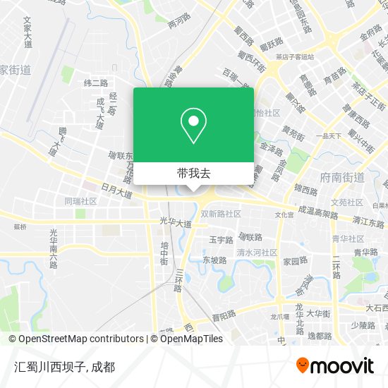 汇蜀川西坝子地图