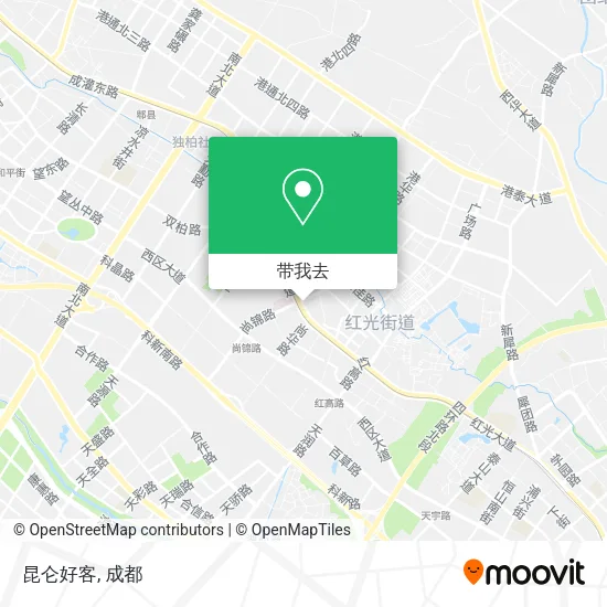 昆仑好客地图