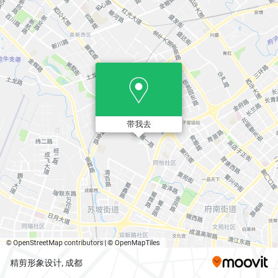 精剪形象设计地图
