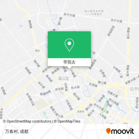 万春村地图