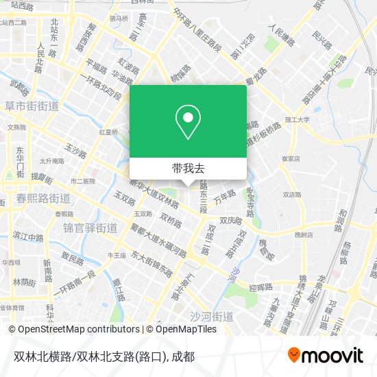 双林北横路/双林北支路(路口)地图