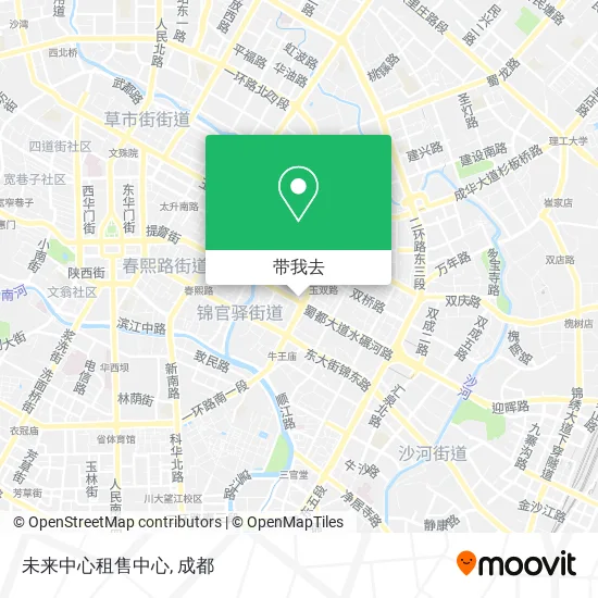 未来中心租售中心地图