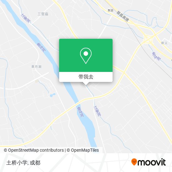 土桥小学地图