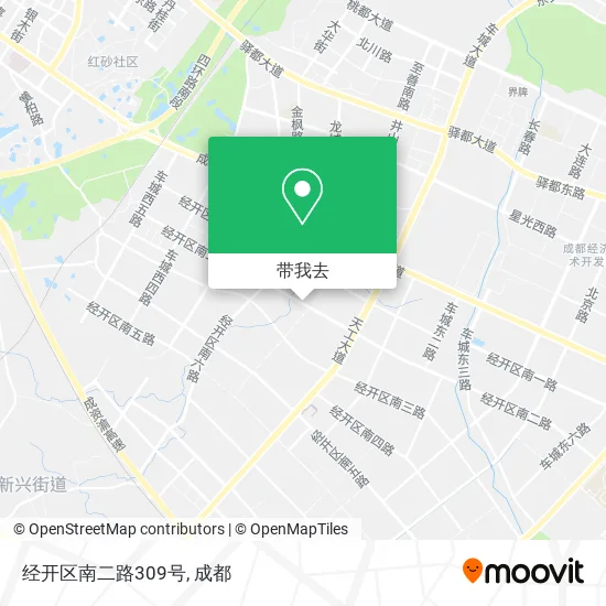 经开区南二路309号地图