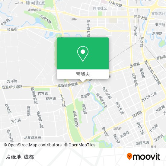 发缘地地图