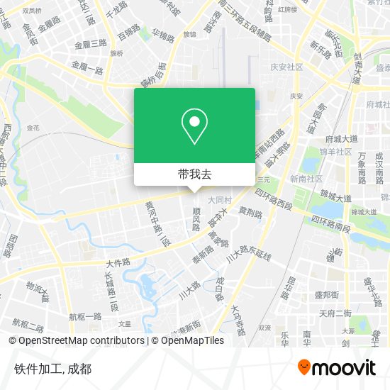 铁件加工地图