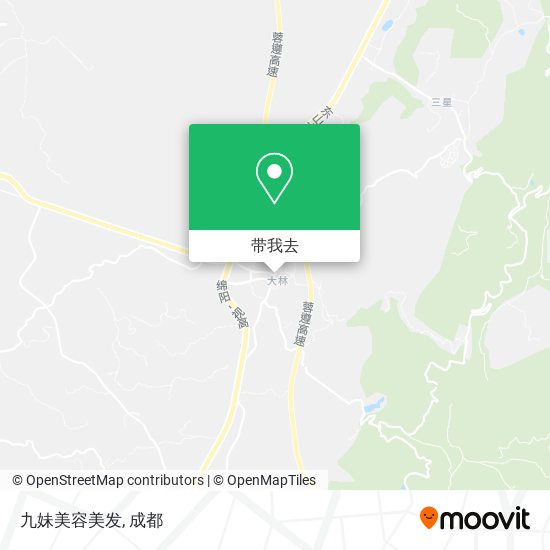 九妹美容美发地图