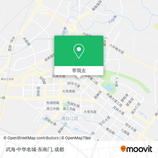 武海·中华名城-东南门地图