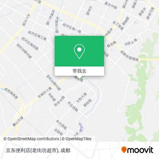 京东便利店(老街坊超市)地图