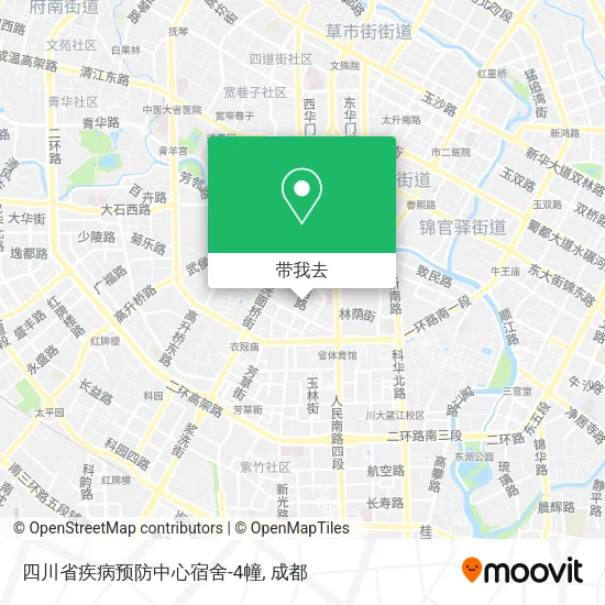 四川省疾病预防中心宿舍-4幢地图