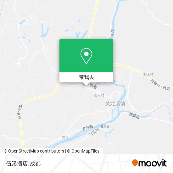 伍溪酒店地图