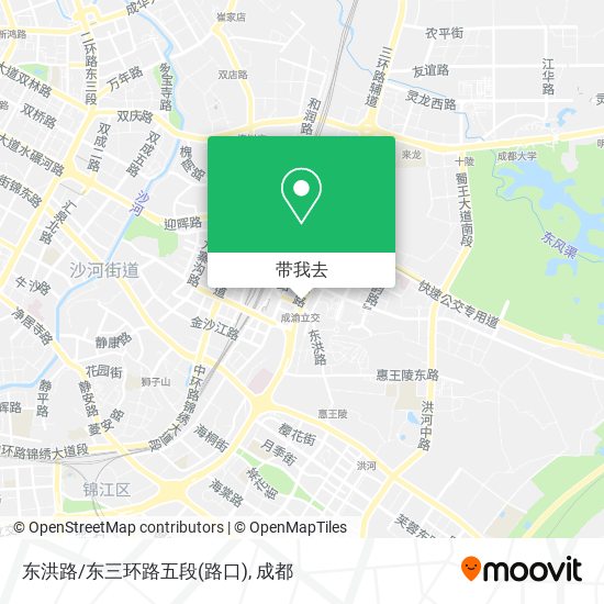 东洪路/东三环路五段(路口)地图